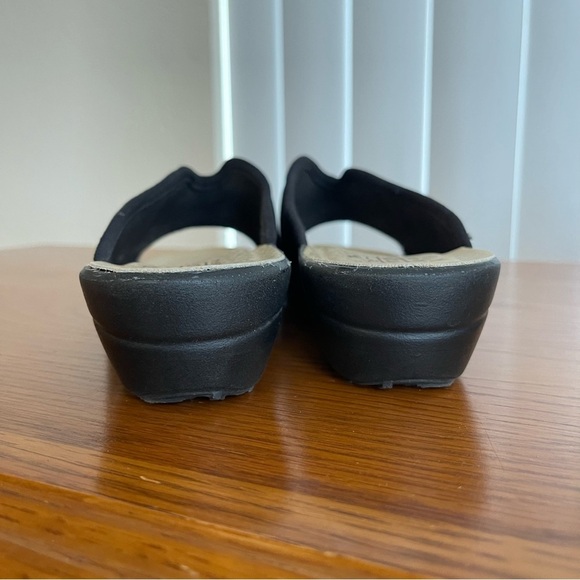 Fly Flot Mesh Slip On Mule Sandals Black Size 8 - Picture 6 of 12